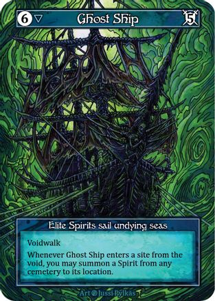 Ghost Ship (Foil)  - Beta Foil