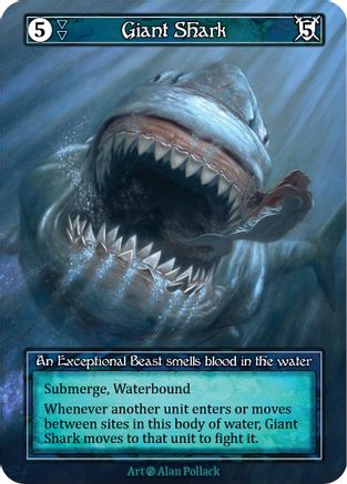Giant Shark (Foil)  - Beta Foil