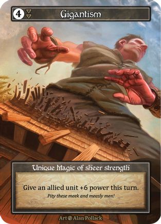 Gigantism (Foil)  - Beta Foil