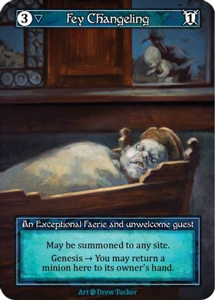 Fey Changeling (Foil)  - Beta Foil