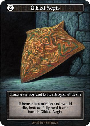 Gilded Aegis (Foil)  - Beta Foil