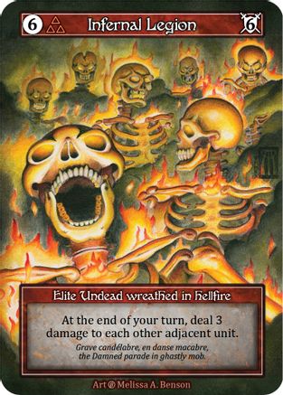 Infernal Legion (Foil)  - Beta Foil