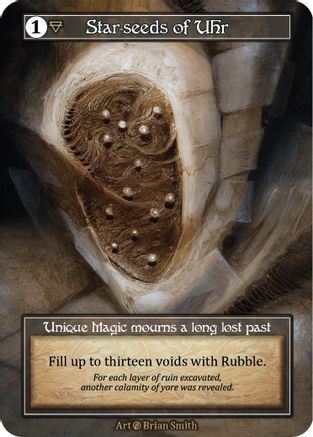 Star-seeds of Uhr (Foil)  - Beta Foil