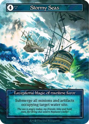 Stormy Seas (Foil)  - Beta Foil