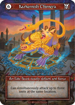 Karkemish Chimera (Foil)  - Beta Foil