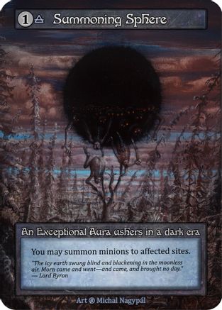 Summoning Sphere  - Beta