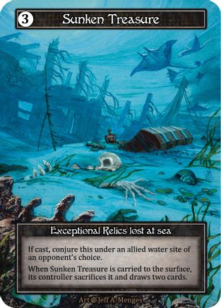 Sunken Treasure (Foil)  - Beta Foil