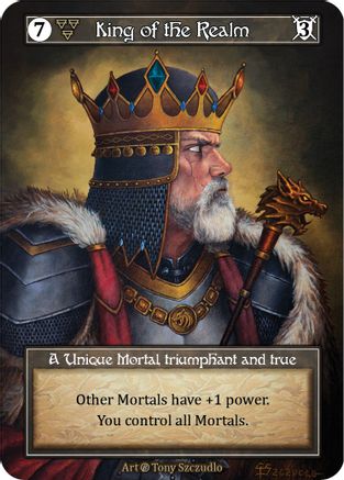 King of the Realm (Foil)  - Beta Foil