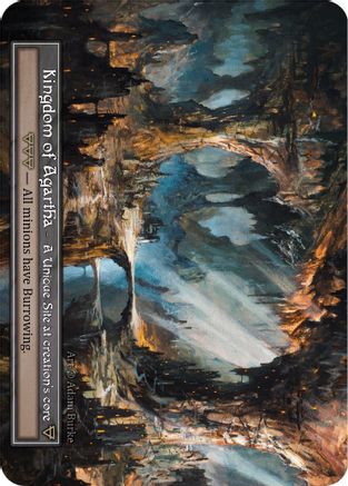 Kingdom of Agartha (Foil)  - Beta Foil