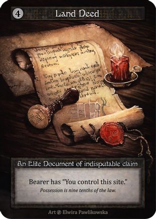 Land Deed  - Beta