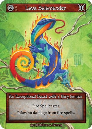 Lava Salamander  - Beta