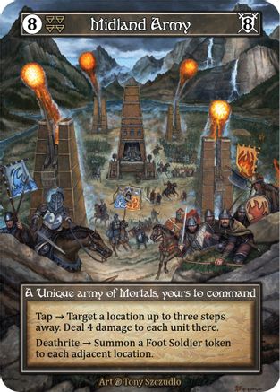 Midland Army (Foil)  - Beta Foil