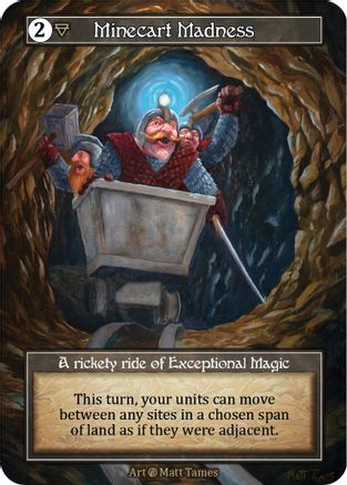 Minecart Madness (Foil)  - Beta Foil