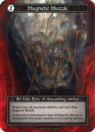 Magnetic Muzzle (Foil)  - Beta Foil
