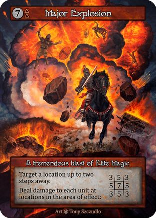 Major Explosion  - Beta