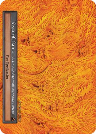 River of Flame (Foil)  - Beta Foil