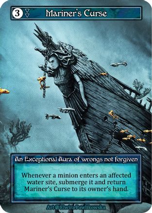 Mariner's Curse (Foil)  - Beta Foil