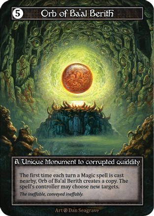Orb of Ba'al Berith (Foil)  - Beta Foil