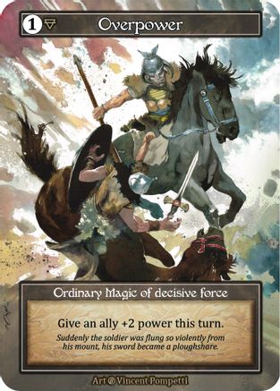 Overpower (Foil)  - Beta Foil