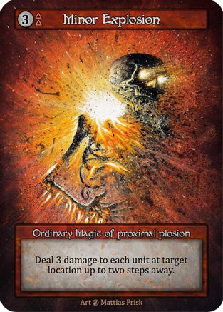 Minor Explosion  - Beta