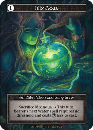 Mix Aqua (Foil)  - Beta Foil