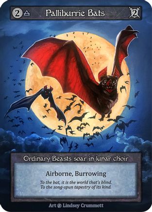 Palliburrie Bats  - Beta