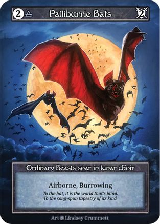 Palliburrie Bats (Foil)  - Beta Foil