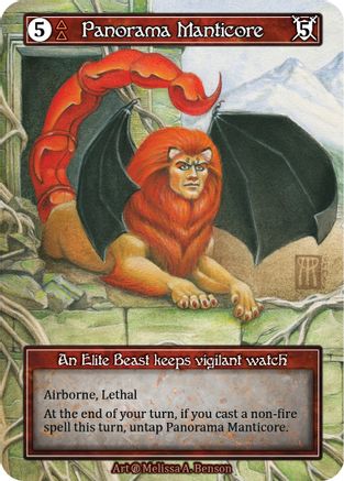 Panorama Manticore (Foil)  - Beta Foil