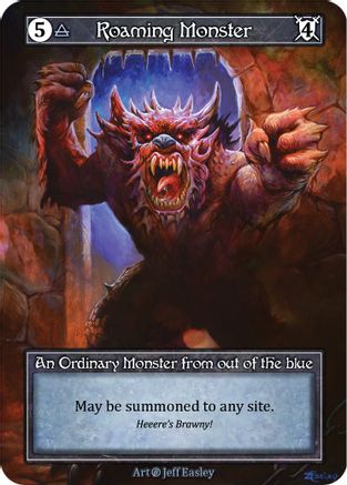 Roaming Monster (Foil)  - Beta Foil