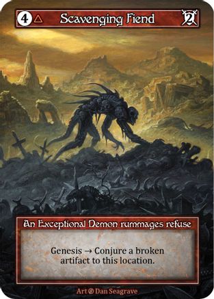 Scavenging Fiend (Foil)  - Beta Foil