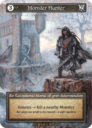 Monster Hunter (Foil)  - Beta Foil