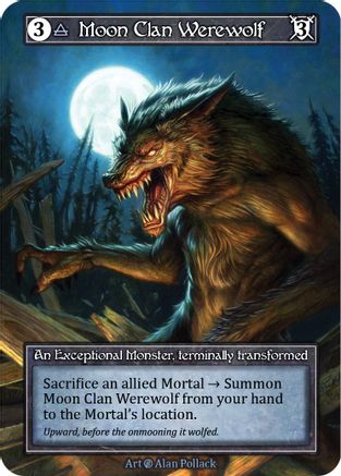 Moon Clan Werewolf (Foil)  - Beta Foil