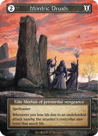 Mordric Druids (Foil)  - Beta Foil