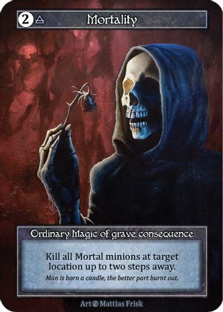 Mortality (Foil)  - Beta Foil