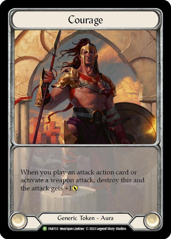 Courage Cold Foil Promo