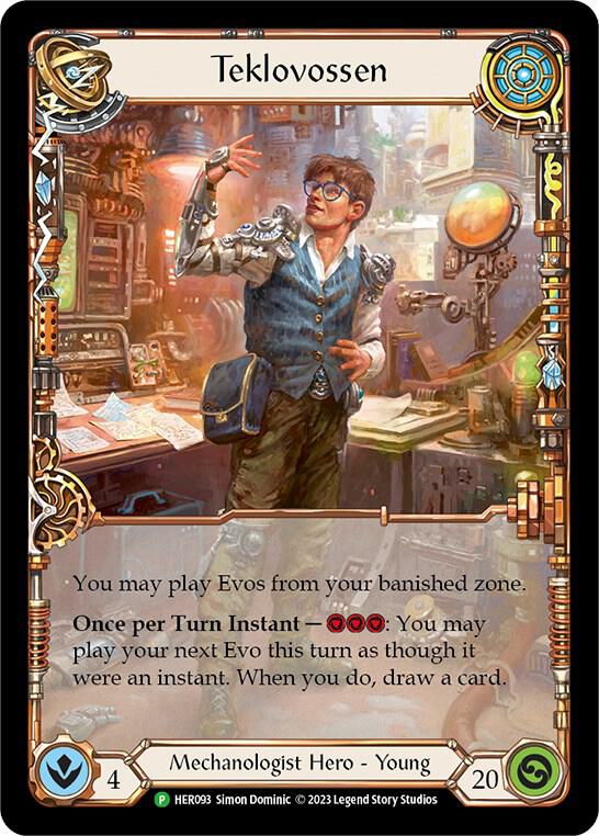 Teklovossen Cold Foil Promo