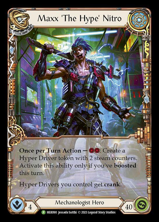 Maxx 'The Hype' Nitro Cold Foil Promo