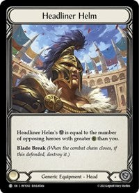 Headliner Helm Cold Foil