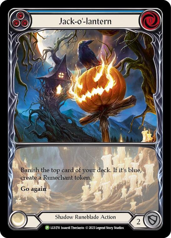 Jack-o'-lantern (Blue) Promo