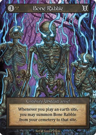 Bone Rabble (Store Alternate Art Promo)  - Beta
