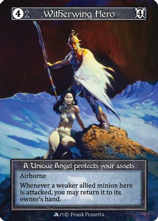 Witherwing Hero (Alpha Investments Promo) (Foil)  - Beta Foil
