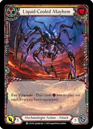 Liquid-Cooled Mayhem - LGS199 (LGS199) - Flesh and Blood: Promo Cards Rainbow Foil