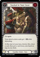 Stacked in Your Favor (Red) (HVY068)  Rainbow Foil