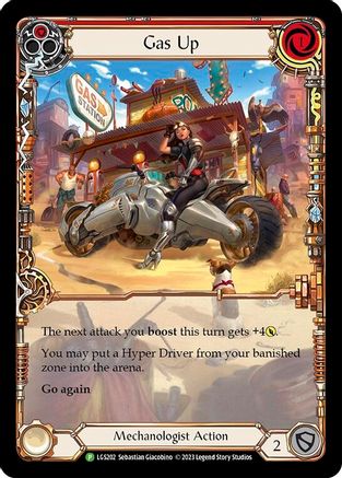 Gas Up - LGS202 (LGS202) - Flesh and Blood: Promo Cards Rainbow Foil