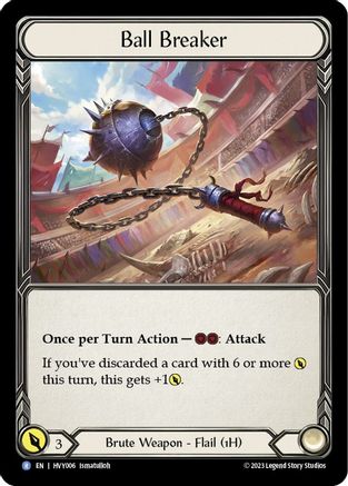 Ball Breaker (HVY006) - Heavy Hitters Cold Foil