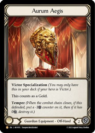 Aurum Aegis (HVY051) - Heavy Hitters Cold Foil