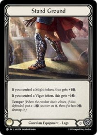 Stand Ground Cold Foil