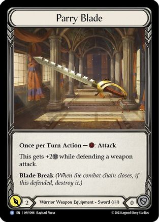 Parry Blade (HVY096) - Heavy Hitters