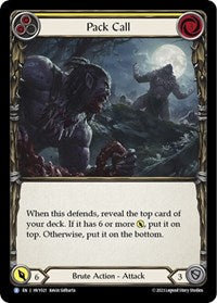 Pack Call (Yellow) Rainbow Foil