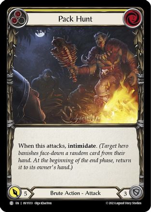 Pack Hunt (Yellow) (HVY033) - Heavy Hitters